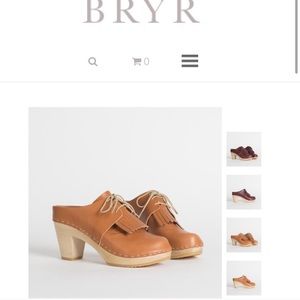 Bryr Millie Clog in “Cumin” Nubuck, Size 39